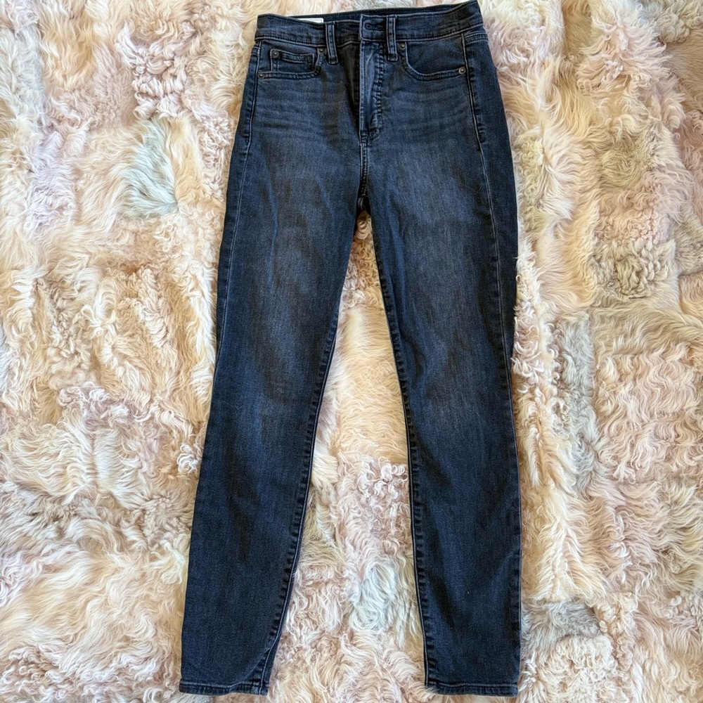 GAP True Skinny Sky High Jeans - Dark Gray